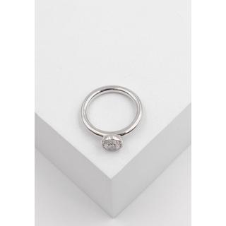 MUAU Schmuck  Bague diamant 0,25ct. or blanc 750 