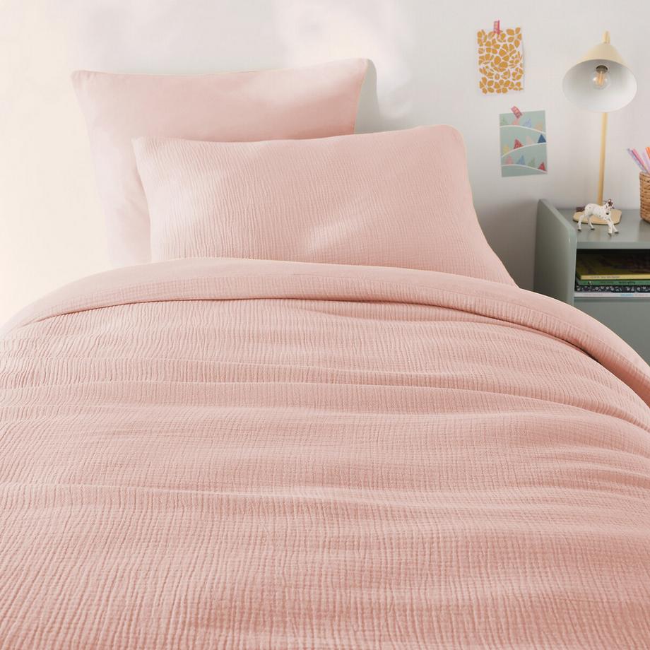La Redoute Intérieurs Taie d'oreiller Enfant Gaze Coton Lavé  