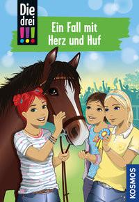 Die drei !!!, 85, Ein Fall mit Herz und Huf Vogel, Kirsten; Biber, Ina (Illustrationen) Copertina rigida 