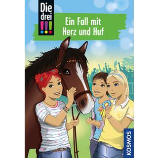 Die drei !!!, 85, Ein Fall mit Herz und Huf Vogel, Kirsten; Biber, Ina (Illustrationen) Copertina rigida 