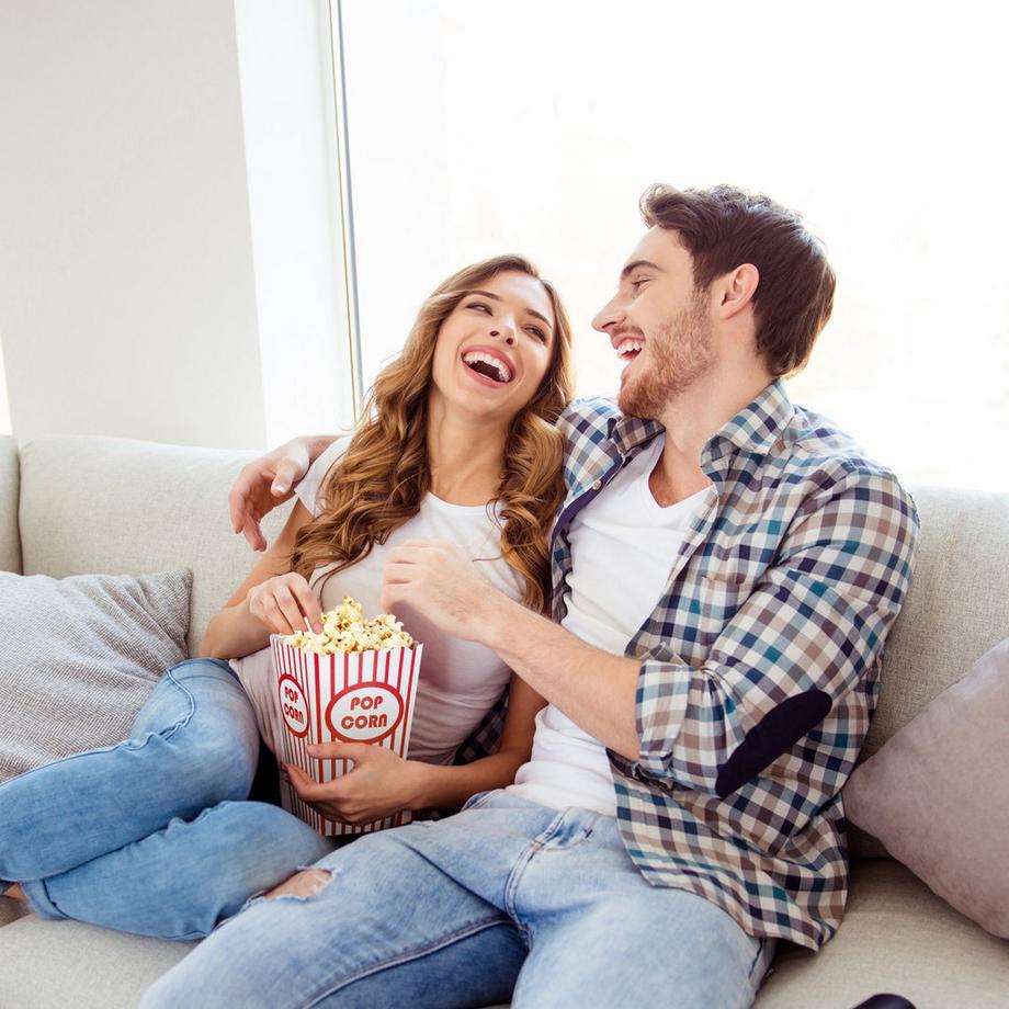 B2X  Sachets de pop-corn, 50 pièces, 5 couleurs 