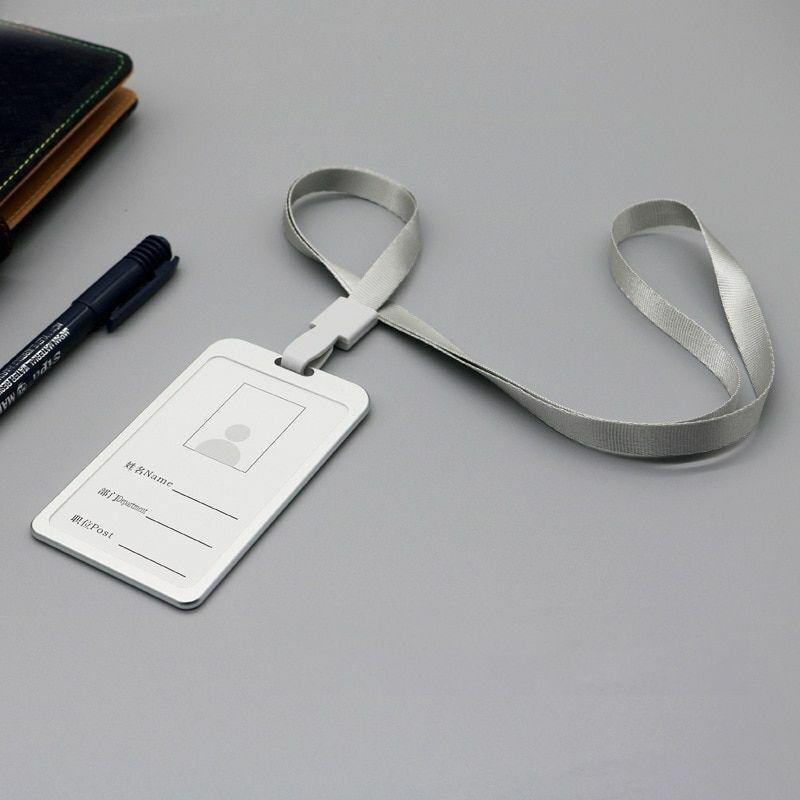 eStore Porte-cartes avec Bandoulière Argent  