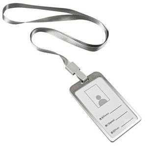 eStore Porte-cartes avec Bandoulière Argent  