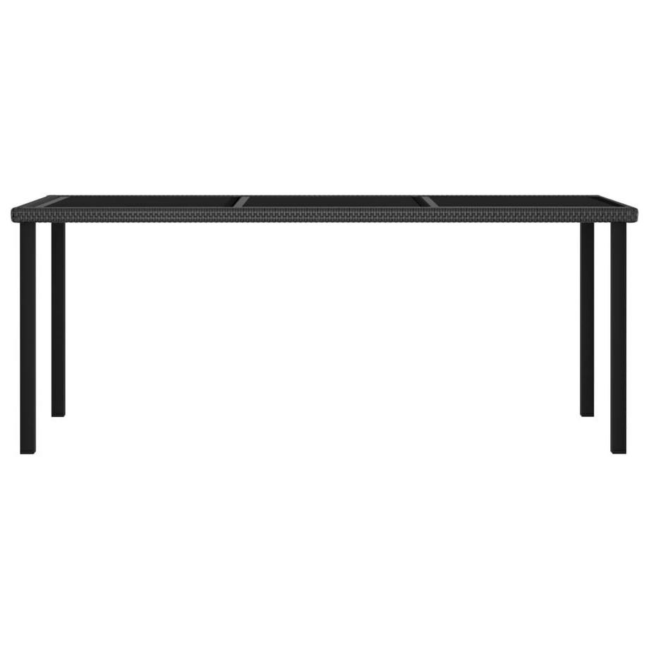 VidaXL Gartentisch poly-rattan  