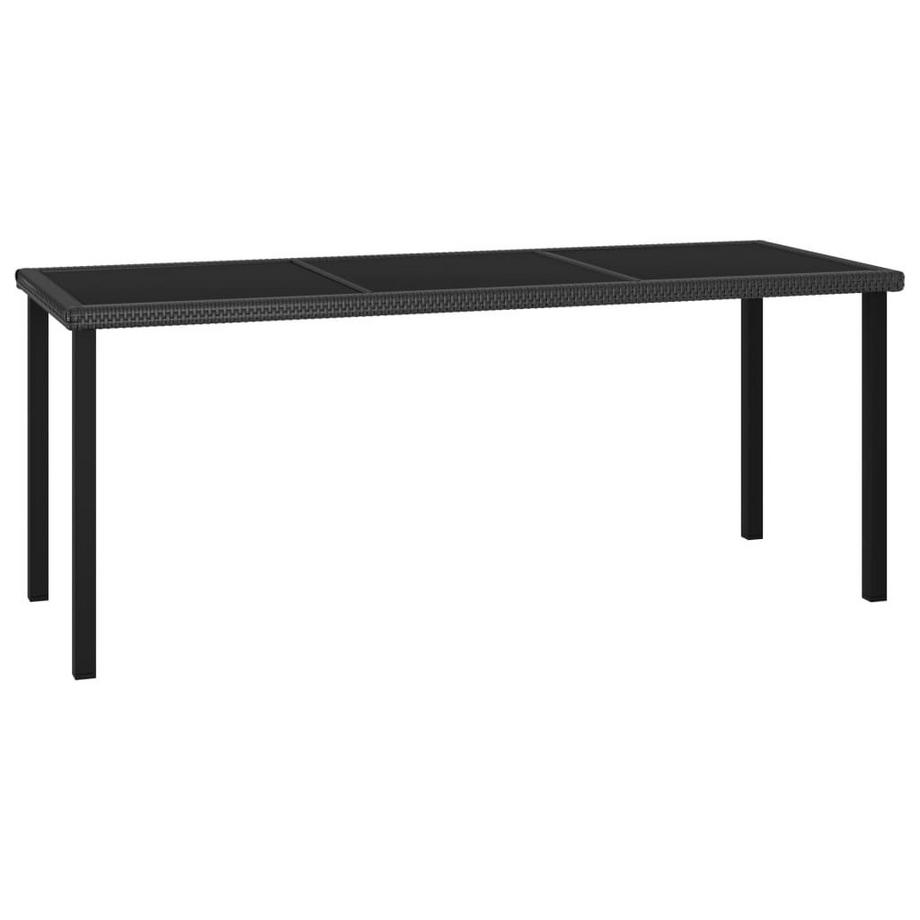 Gartentisch poly-rattan