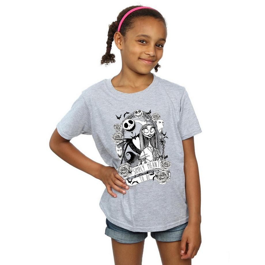 Disney  Nightmare Before Christmas Simply Meant To Be TShirt 