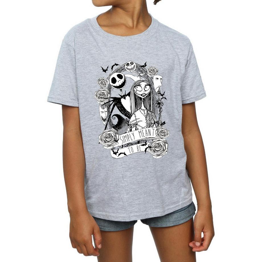 Disney  Nightmare Before Christmas Simply Meant To Be TShirt 