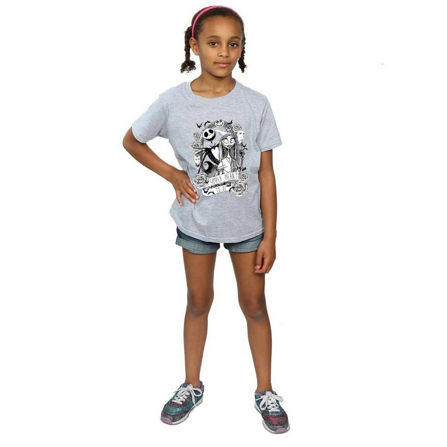 Disney  Nightmare Before Christmas Simply Meant To Be TShirt 