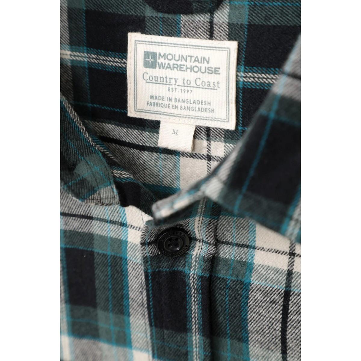 Mountain Warehouse Trace Langarm Hemd Kariert  