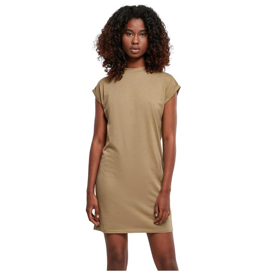 URBAN CLASSICS Kleid Überschnittene Schulter  