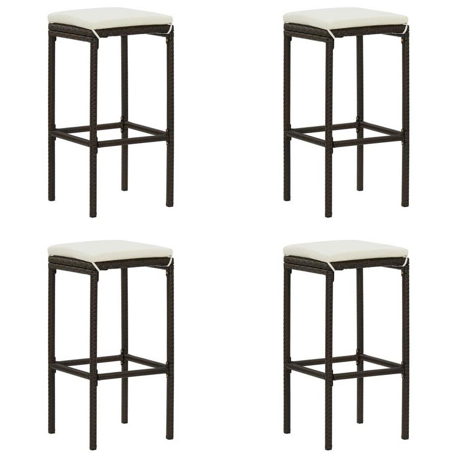 VidaXL Bar-set poly-rattan  