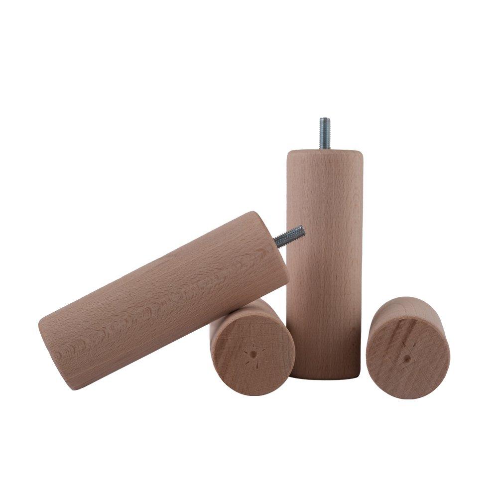 Image of 4-Fuß-Set aus Holz, 15 cm | für Einlegerahmen 4-Fuß-Set aus Holz, 15 cm | für Einlegerahmen