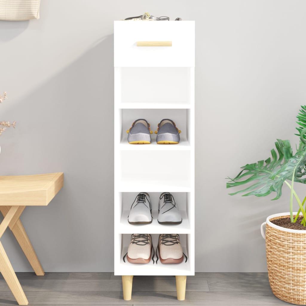 VidaXL Armoire à chaussures bois d'ingénierie  