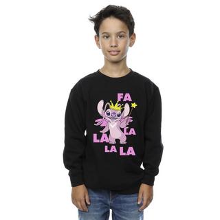 Disney  Angel Fa La La Sweatshirt 