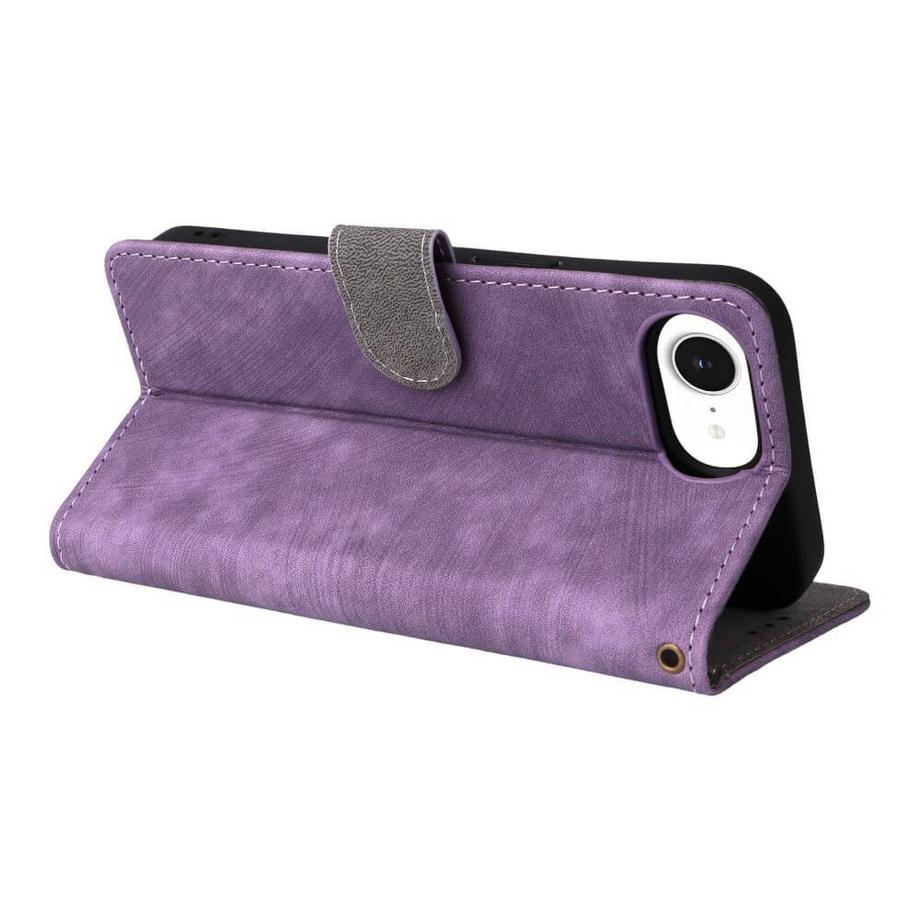 Cover-Discount  iPhone 16e - Ledertasche mit RFID Blocker 