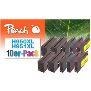 Peach  Tintenset HP 950XL / 951XL (2xC, 2xM, 2xY, 4xBK) 