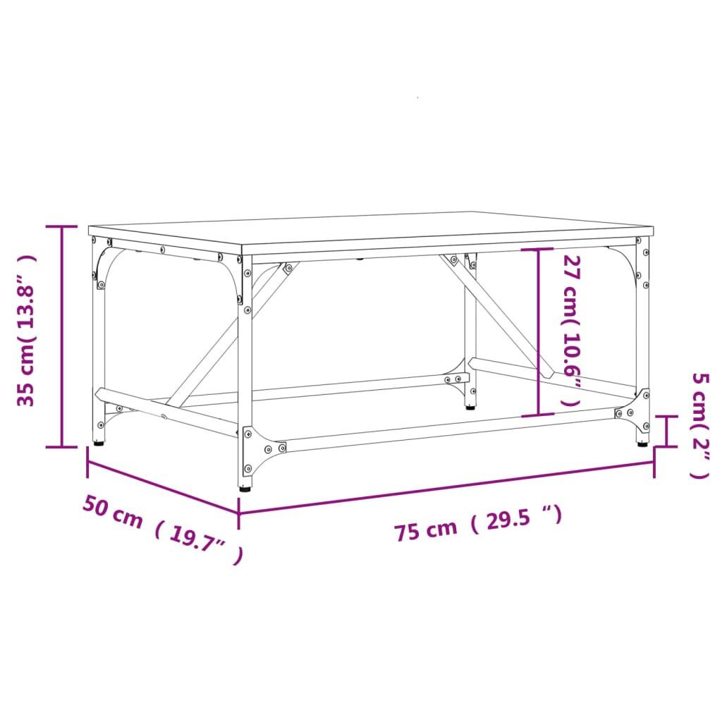 VidaXL Couchtisch holzwerkstoff  