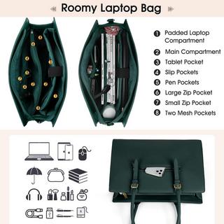 Only-bags.store Shopper Grosse PU Leder Arbeits Umhängetasche  