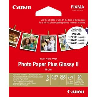 Canon CANON Photo Paper Plus 265g 9x9cm PP201 9x9 InkJet glossy II 20 Blatt  