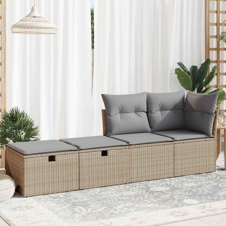 VidaXL Garten sofagarnitur poly-rattan  