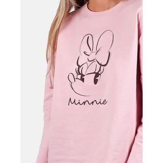 Admas  Pyjama tenue d'intérieur pantalon top long Minnie Soft Disney 