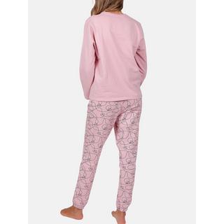 Admas  Pyjama Indoor-Outfit lange Hose Oberteil Minnie Soft Disney 