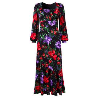 Joe Browns  Robe Jersey Florale Manches Style Ballon 