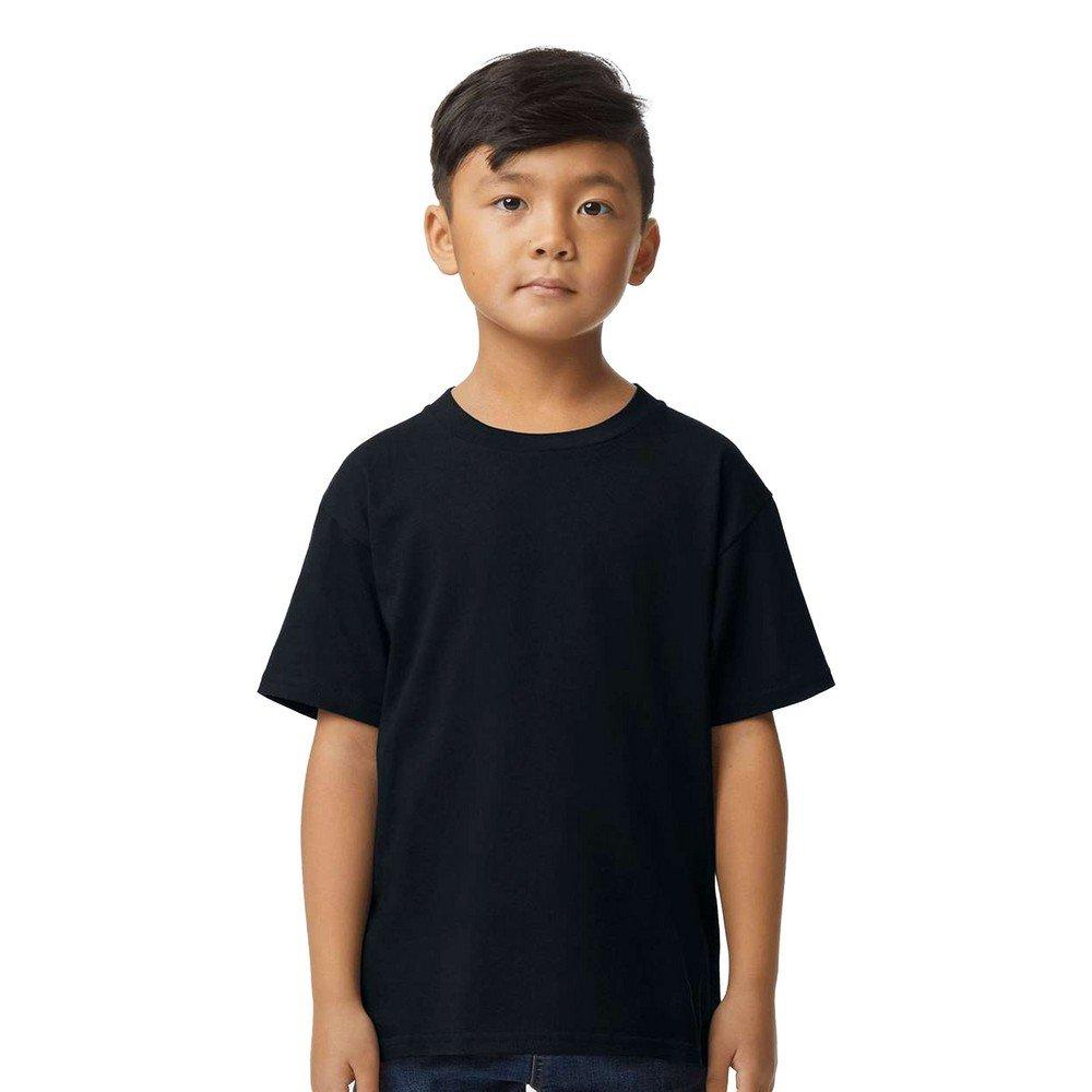 Image of Tshirt Weiche Haptik Jungen Schwarz S