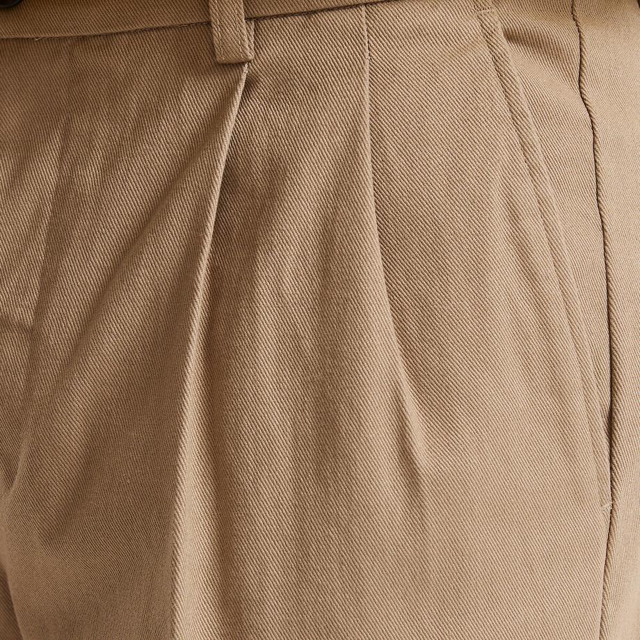 La Redoute Collections Chino Hose mit Bundfalten  