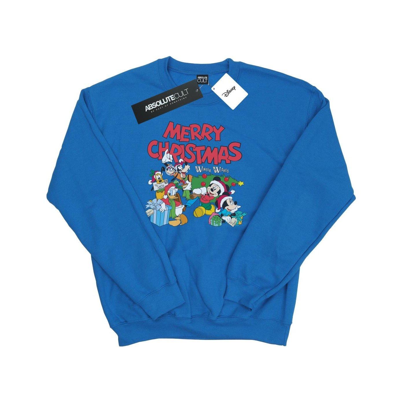 Disney  Sweat MICKEY MOUSE AND FRIENDSWINTER WISHES 