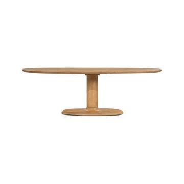 Table en bois massif Coco naturel 240x110