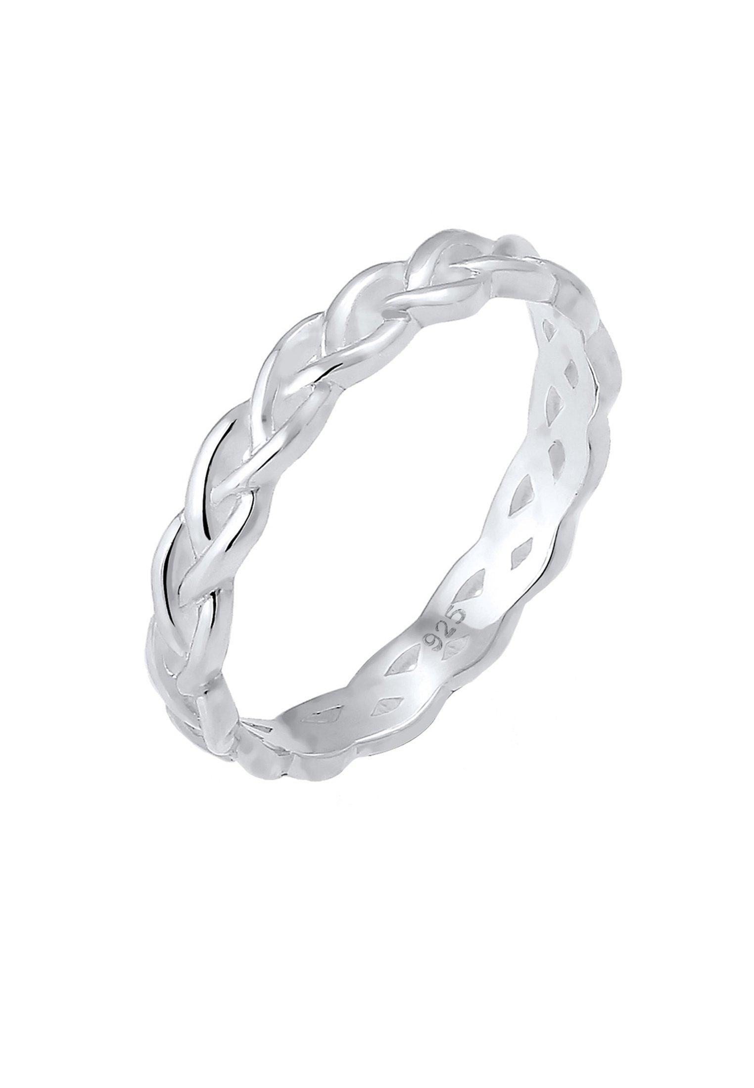 Image of Ring Knoten Design Damen Silber 52mm