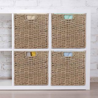 Northix Aufbewahrungskorb Seegras-Set  