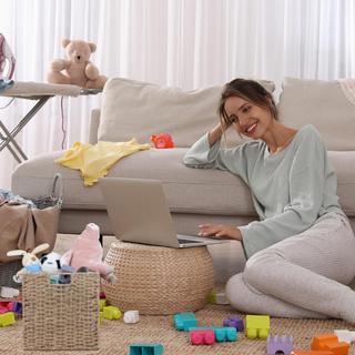 Northix Aufbewahrungskorb Seegras-Set  