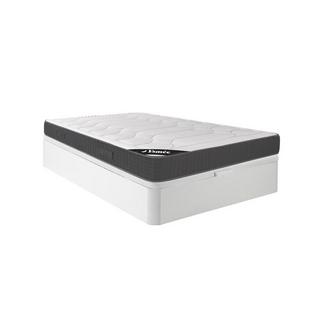 Ysmée Ensemble 140 x 190 cm sommier coffre blanc + matelas mémoire de forme ép.28cm - GIZEUX de YSMÉE  