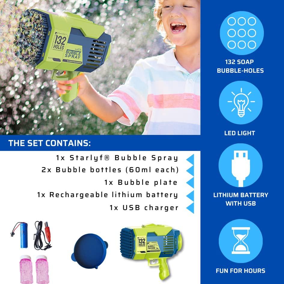 STARLYF  Bubble Spray - Pistola a bolle 