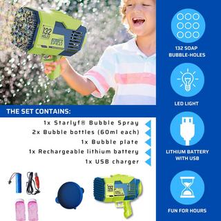 STARLYF  Bubble Spray - Pistola a bolle 