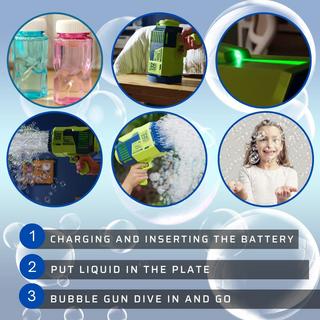 STARLYF  Bubble Spray - Pistola a bolle 