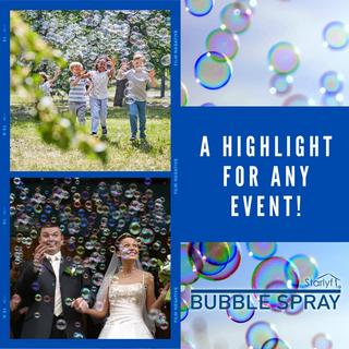 STARLYF  Bubble Spray - Pistola a bolle 