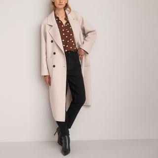 La Redoute Collections  Manteau oversize laine mélangée 