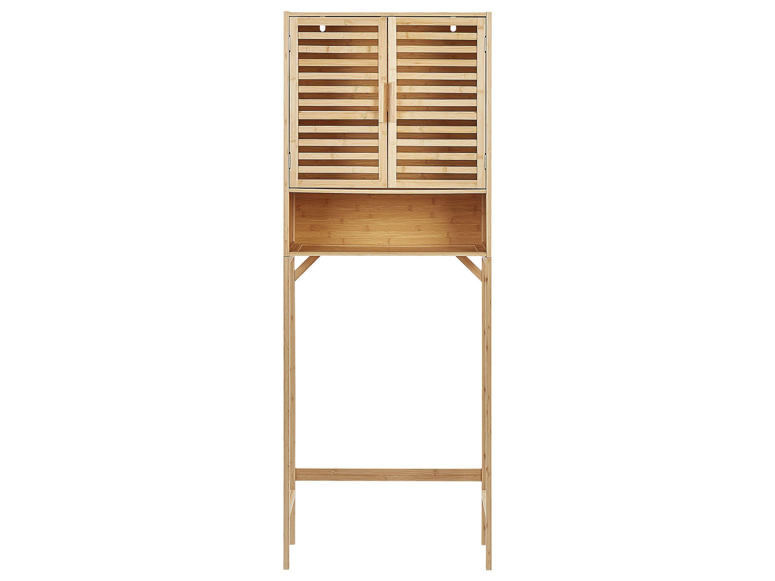 Beliani Meuble haut en Bambou Boho OKARCHE  