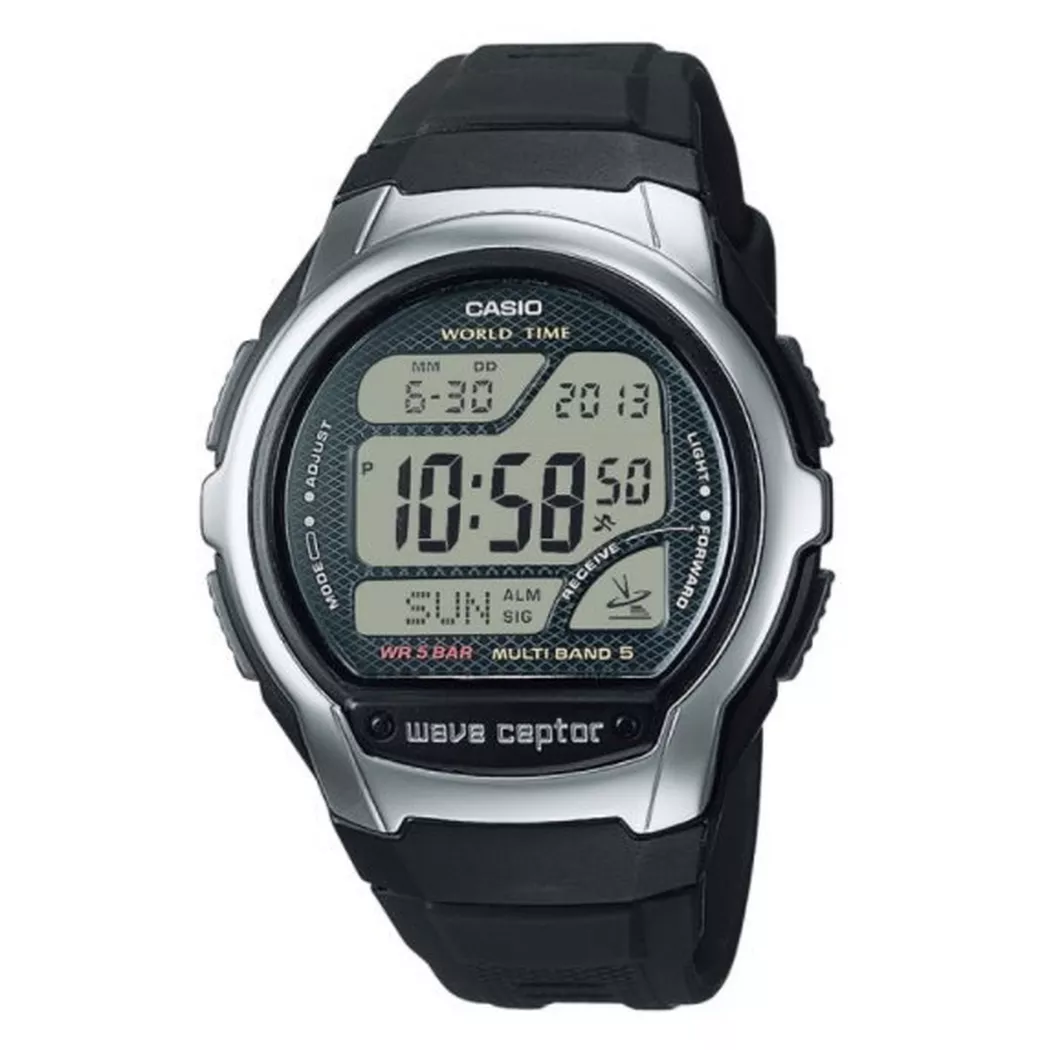 Montre radio - CASIO - Multifonctions - Noir