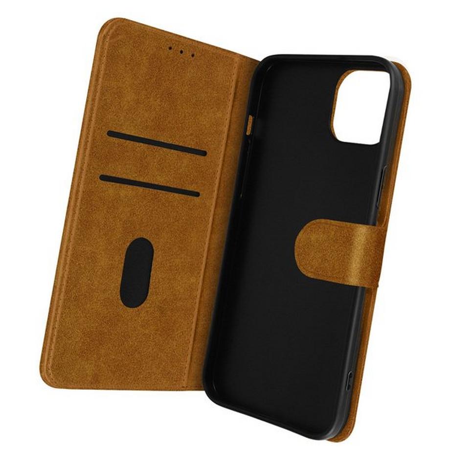 Klappetui Apple iPhone 14 Plus Braun