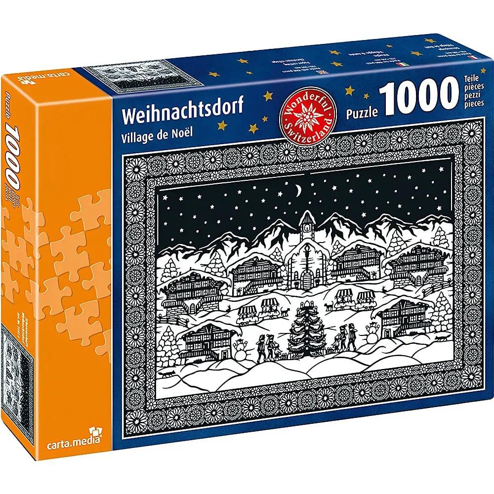 Image of Puzzle Scherenschnitt Weihnachten (1000Teile)
