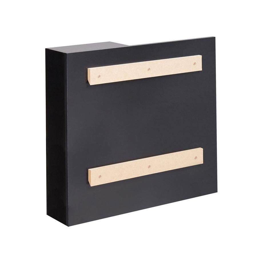 Beliani Bad-Spiegelschrank aus Faserplatte Modern JOINVILLE  