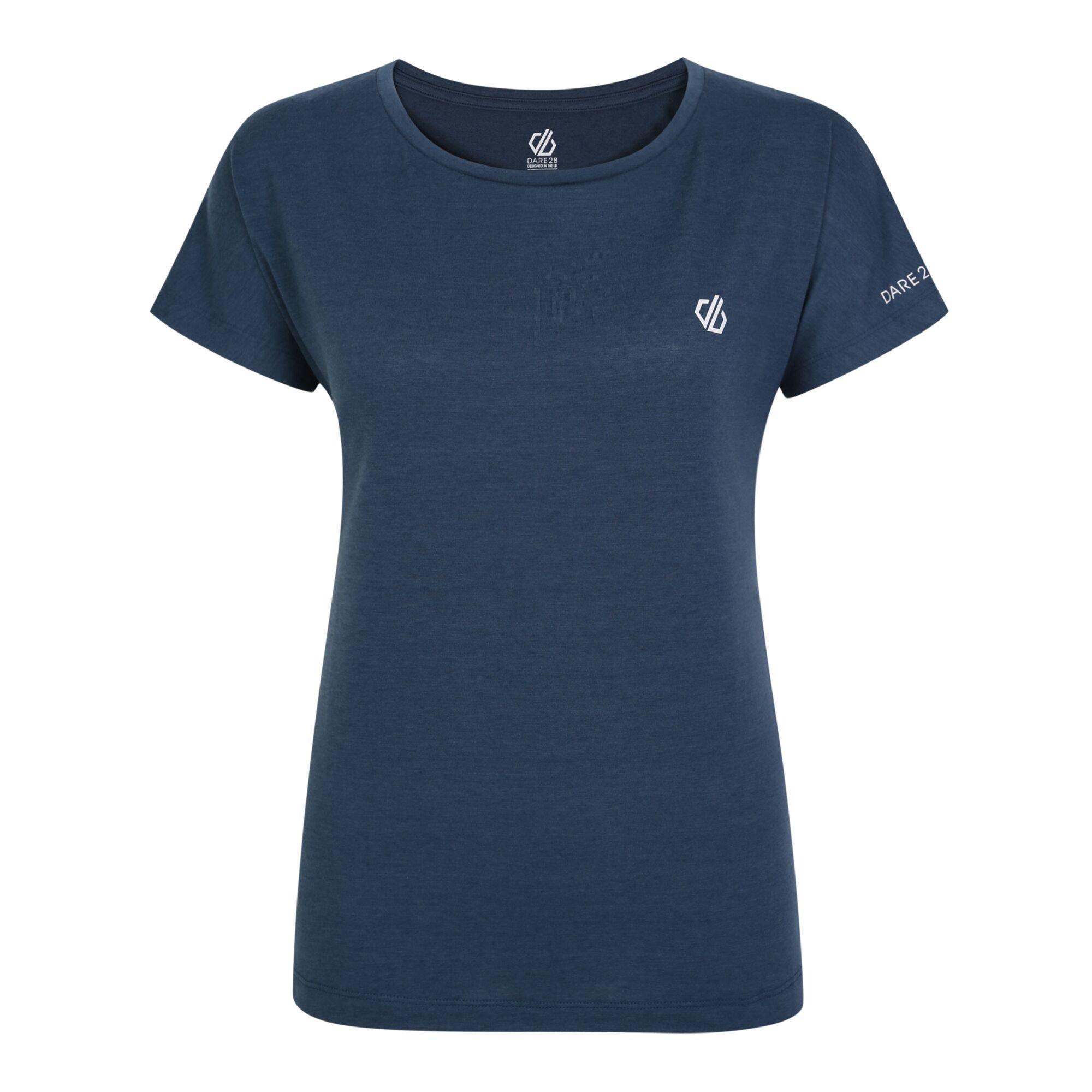 Image of Persisting Tshirt Leicht Damen Blau Denim 34