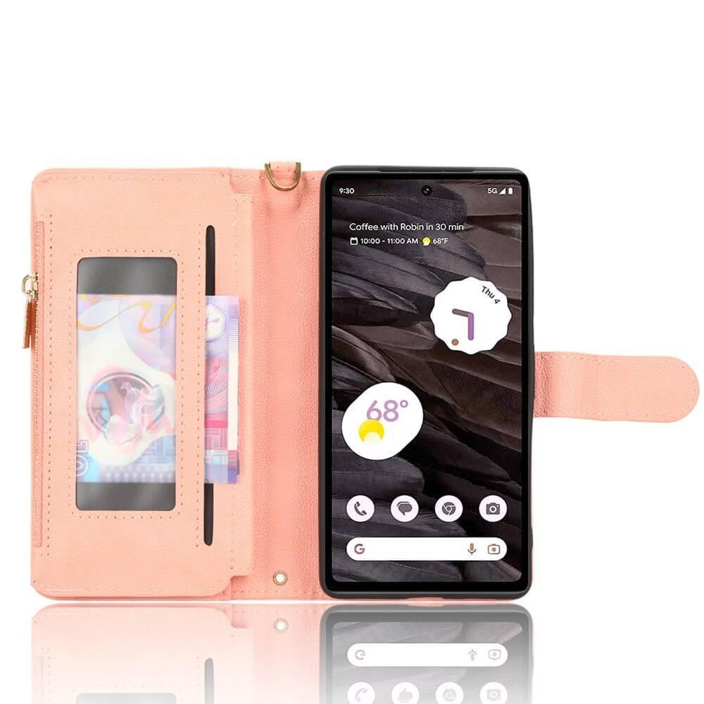 Cover-Discount  Google Pixel 7A - Custodia Portafoglio 