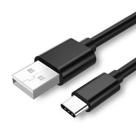 B2X  Câble USB-C 2,4A, 2m - Noir 