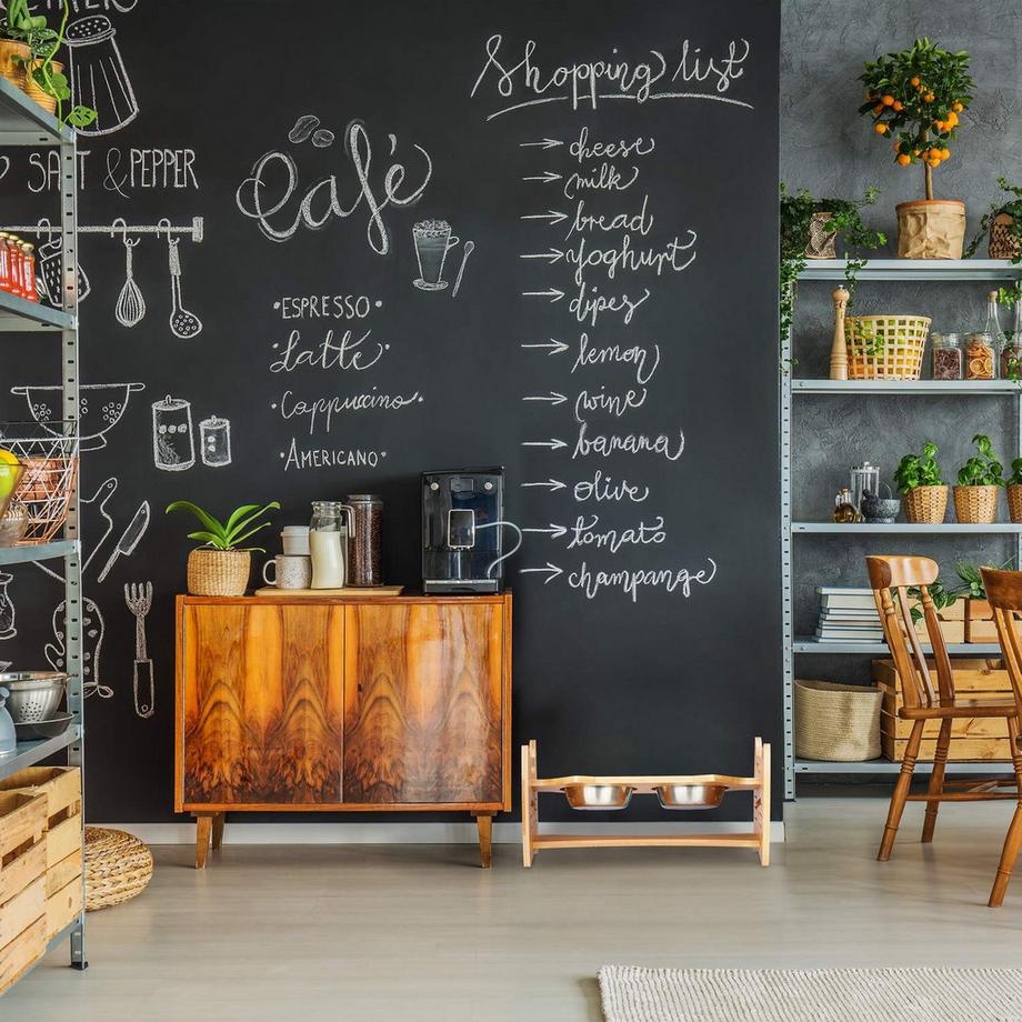 B2X  Station d'alimentation réglable en hauteur pour chats 