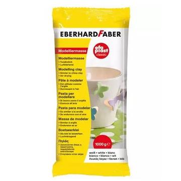 Eberhard Faber EFAPlast Modellierton 1 kg Weiß